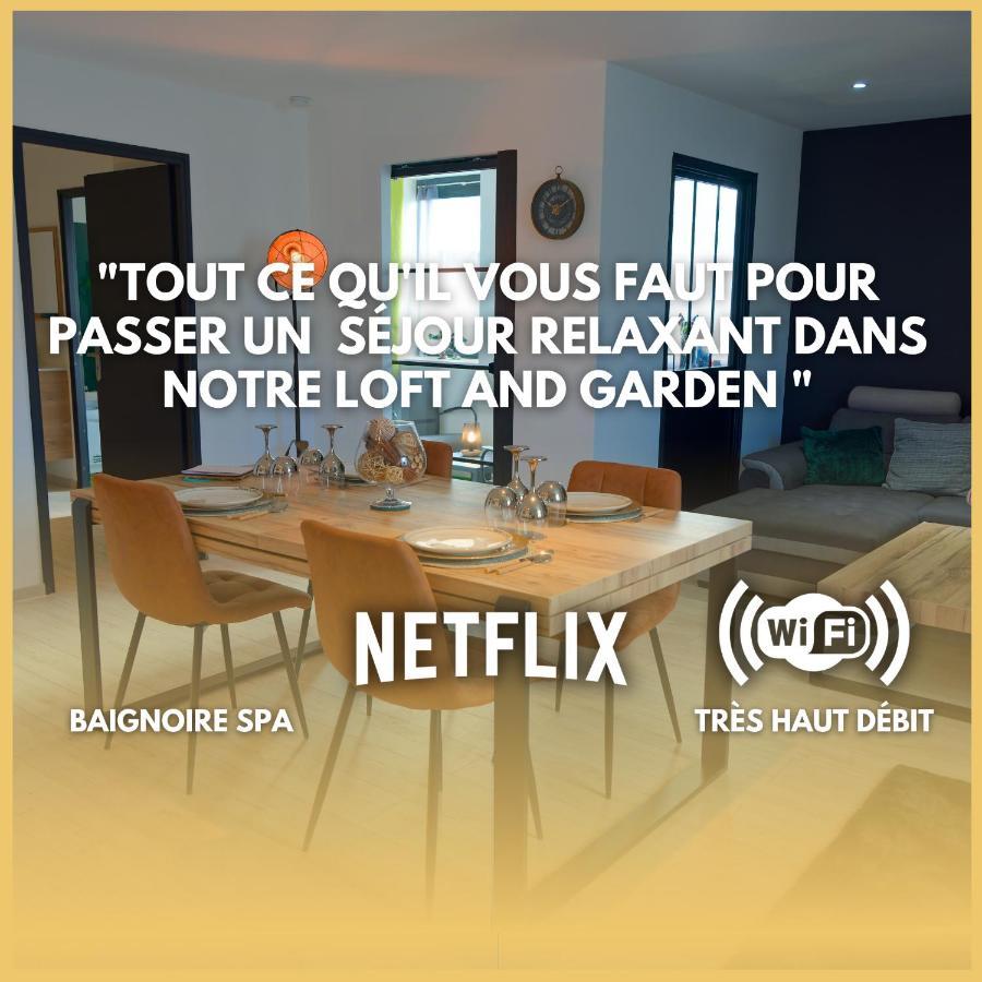 Suite Le Loft & Garden Et Spa By Nancyintimelounge Exteriör bild
