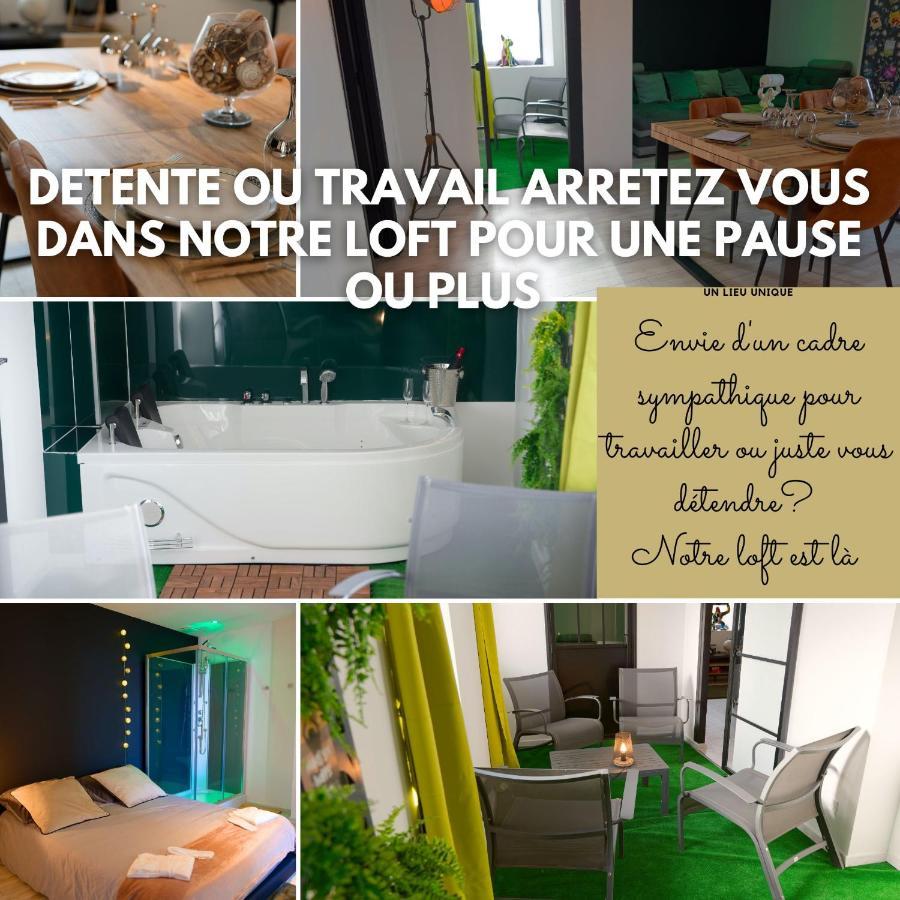 Suite Le Loft & Garden Et Spa By Nancyintimelounge Exteriör bild